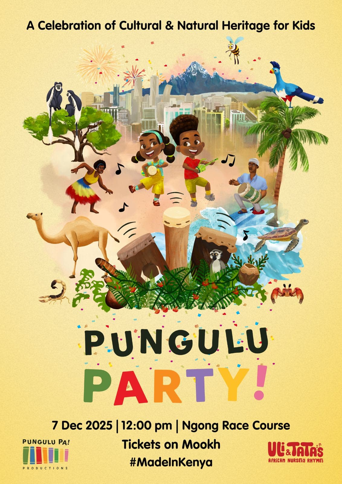 Pungulu Pa Productions Announces Inaugural "pungulu Party!" Kids Festival