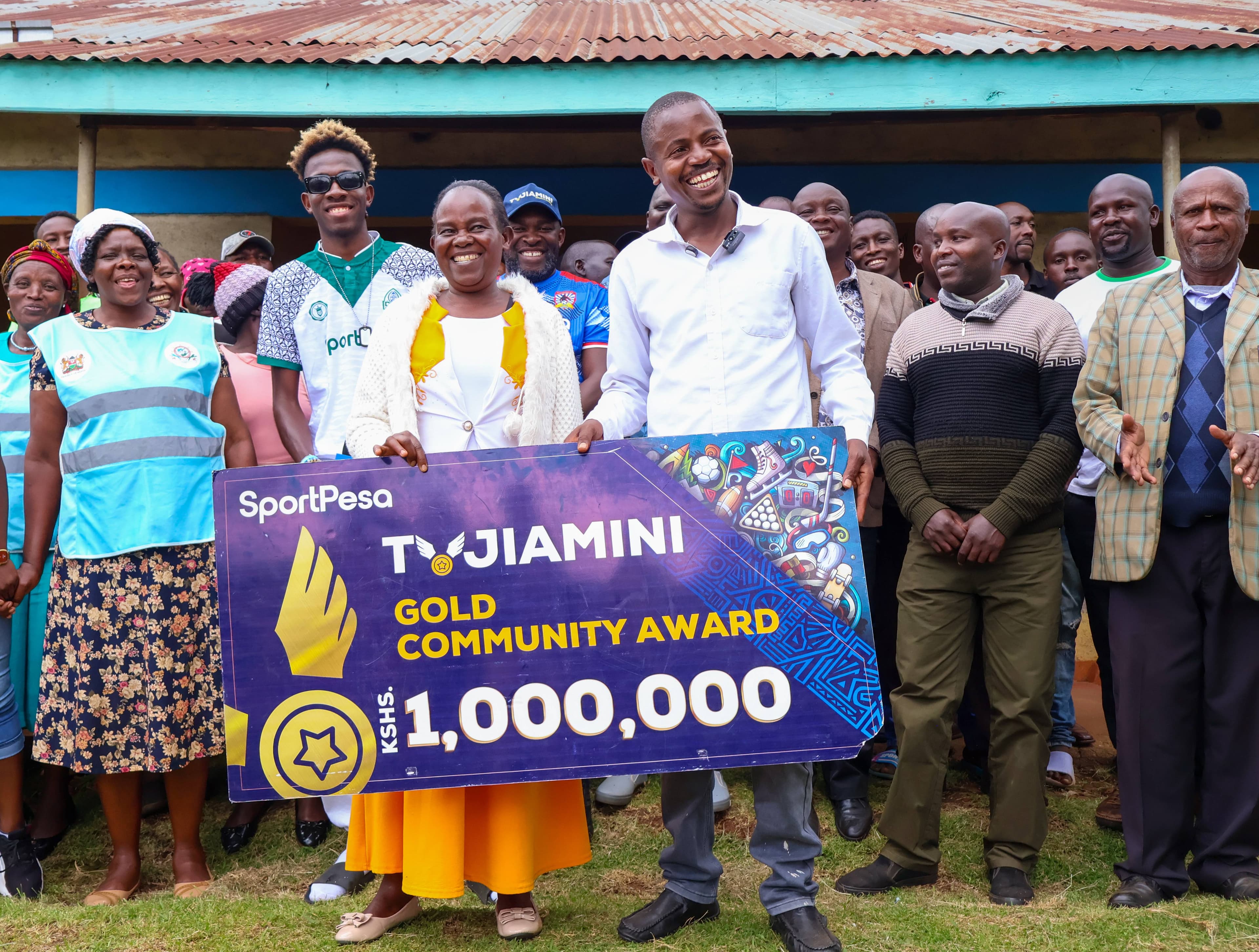 Chemalal Dispensary Clinical Officer Picked As  Sportpesa's Tujiamini Community Gold Winner 