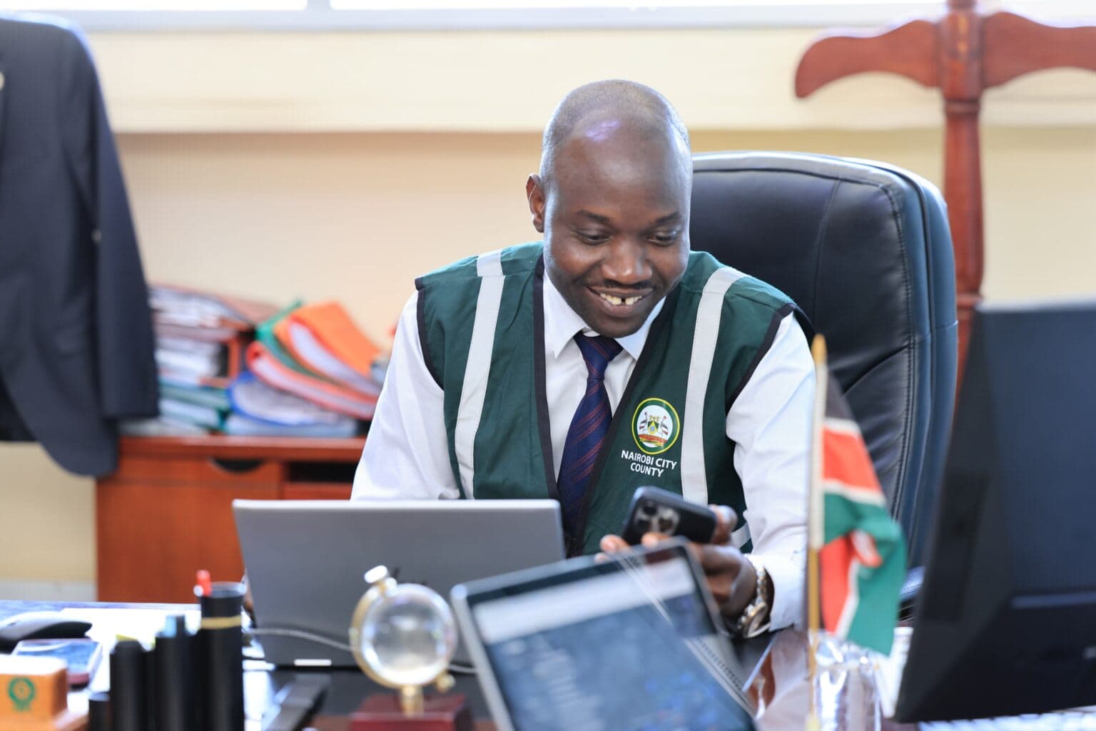 Hibra Otieno Takes over Environment Sector As Sakaja Reshuffles Chief Officer to Improve Service Delivery