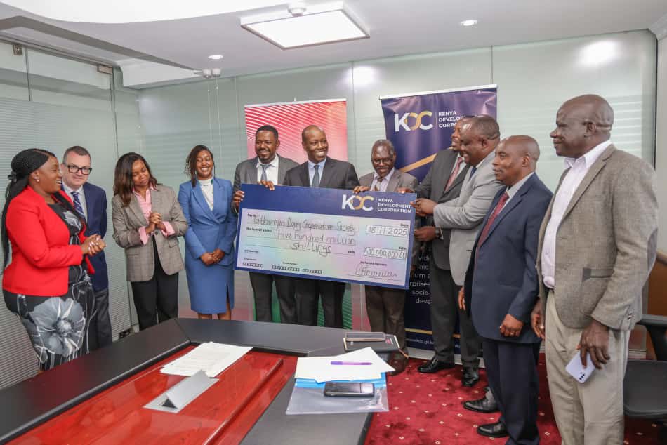 Kenya Development Corporation Advances Ksh 500 Million to Githunguri Dairy Cooperative