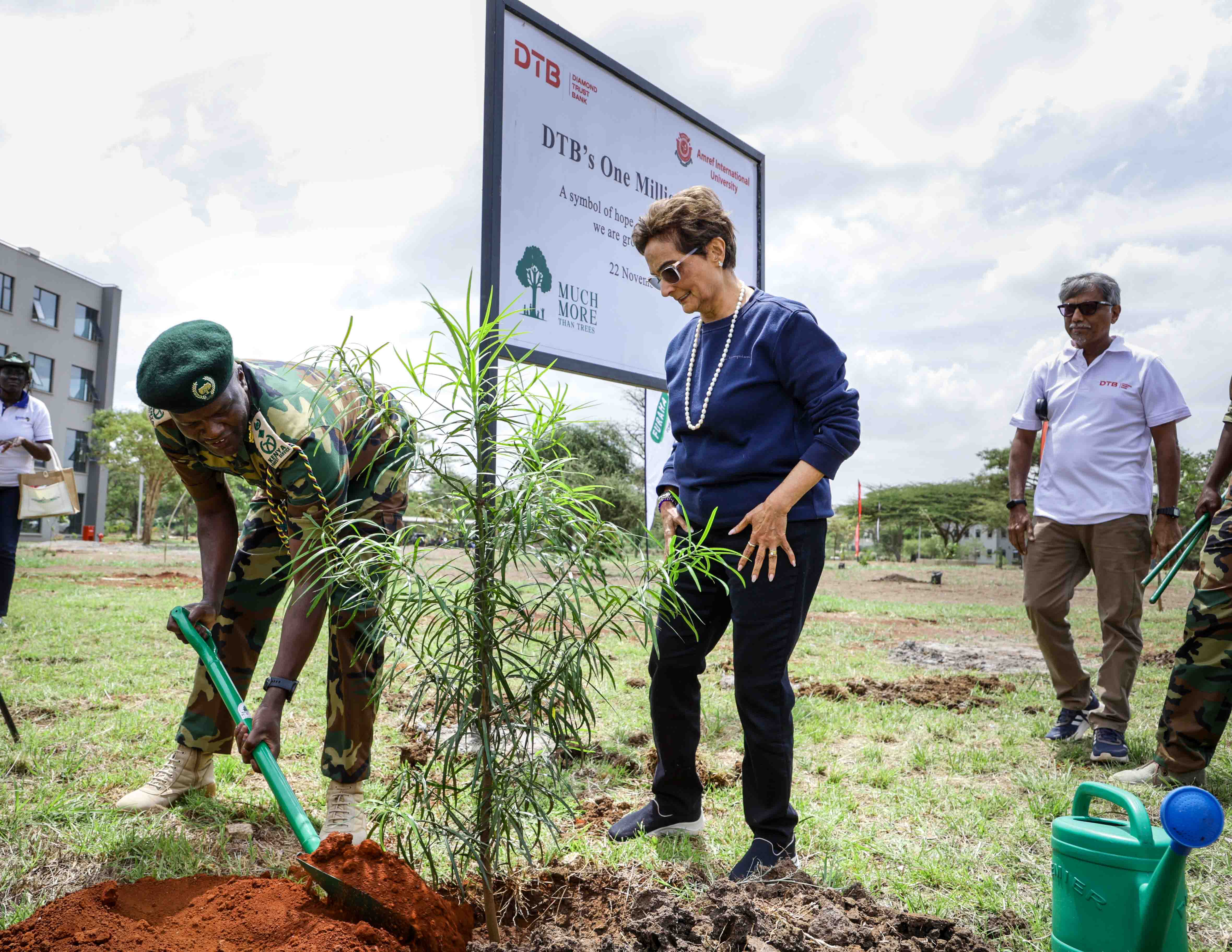 Diamond Trust Bank Marks Sustainability Milestone with the Planting of Its One Millionth Tree