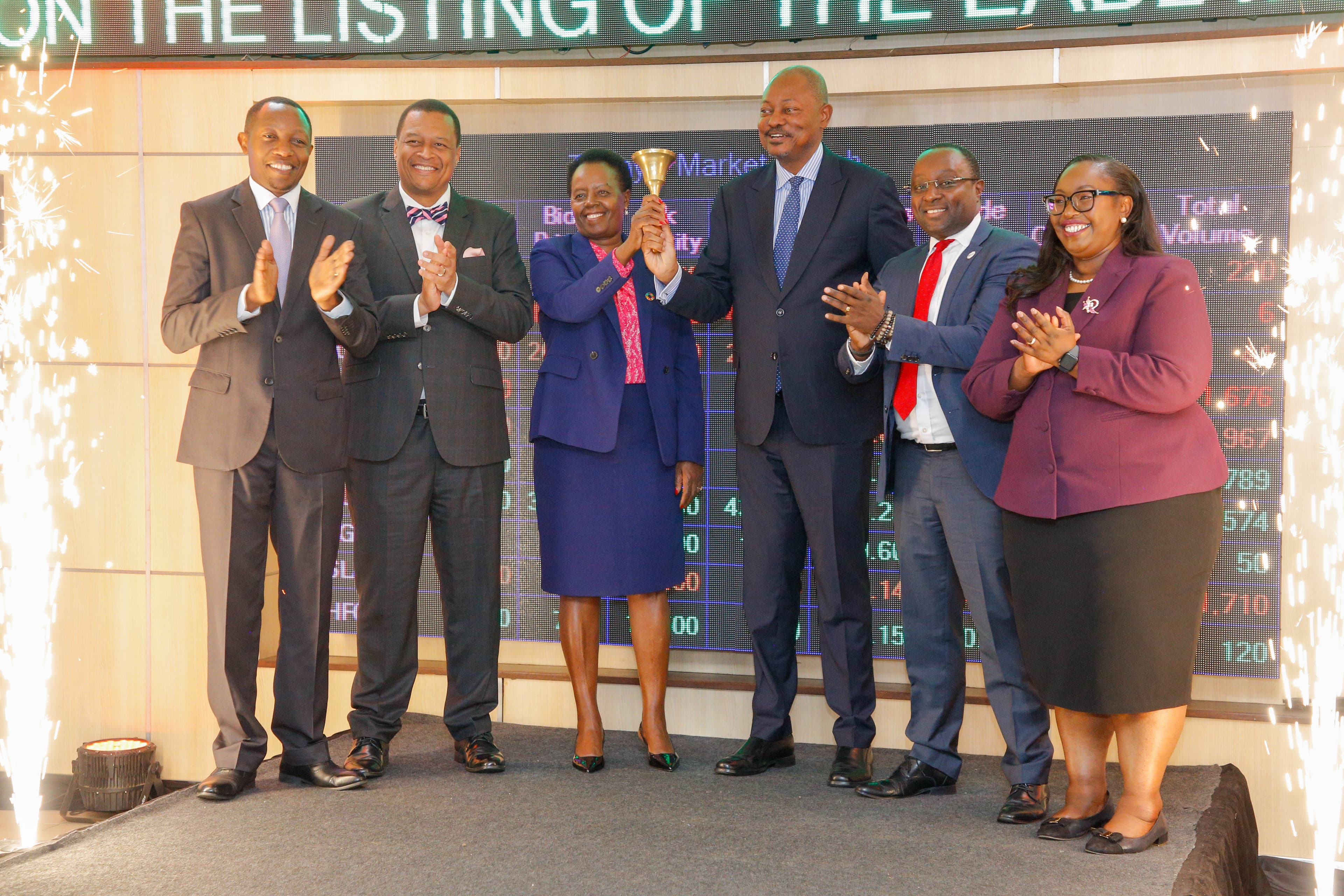 Eabl Celebrates the Listing of Its Kes 16.76 Billion Bond on the Nairobi Securities Exchange