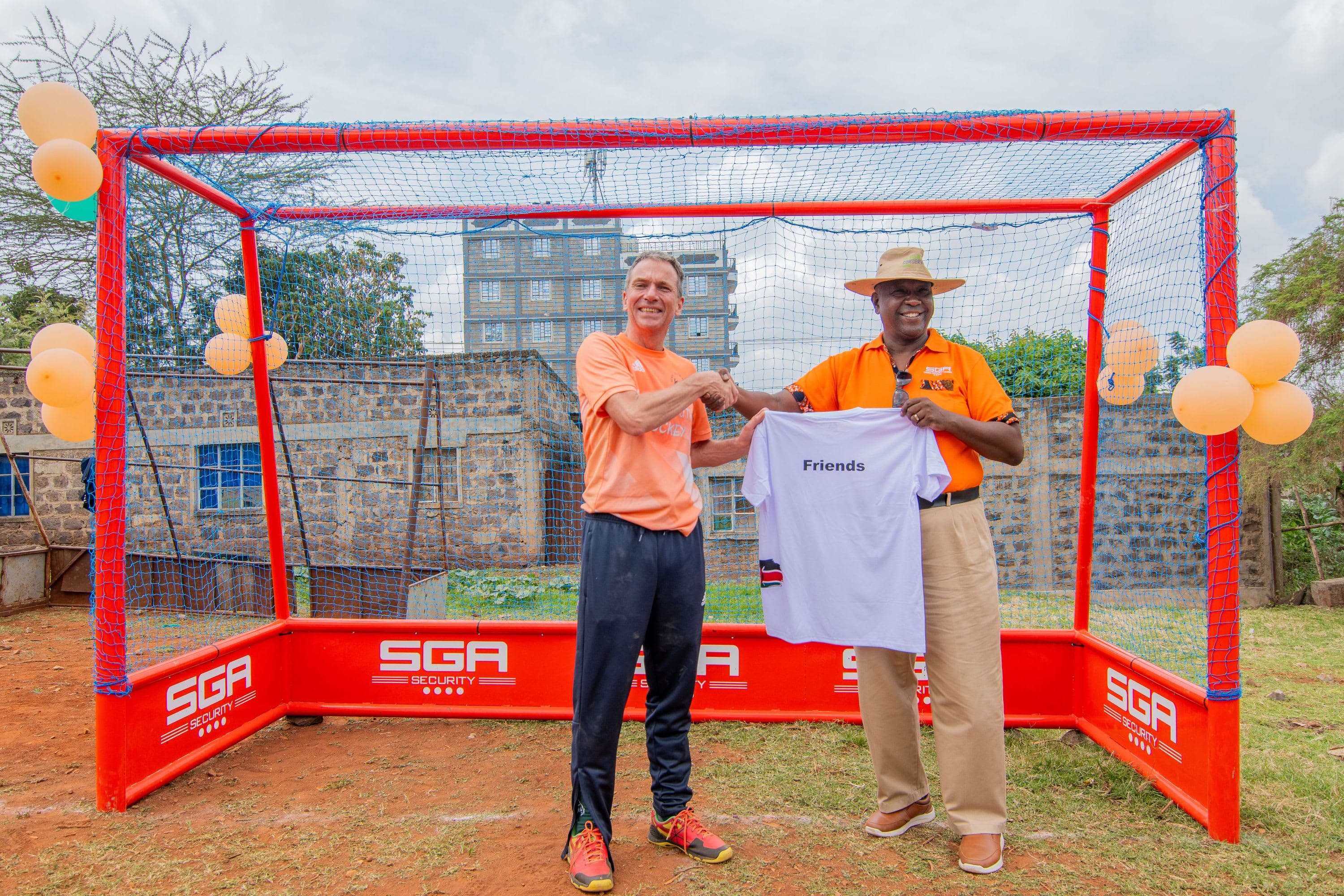 Sga Security Kenya Develops Hockey in Slums