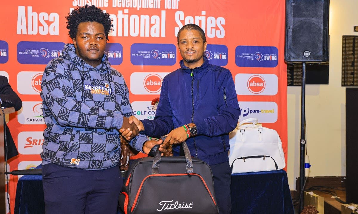 Nathan Mwangi Shines at Sunshine Development Tour Members Day