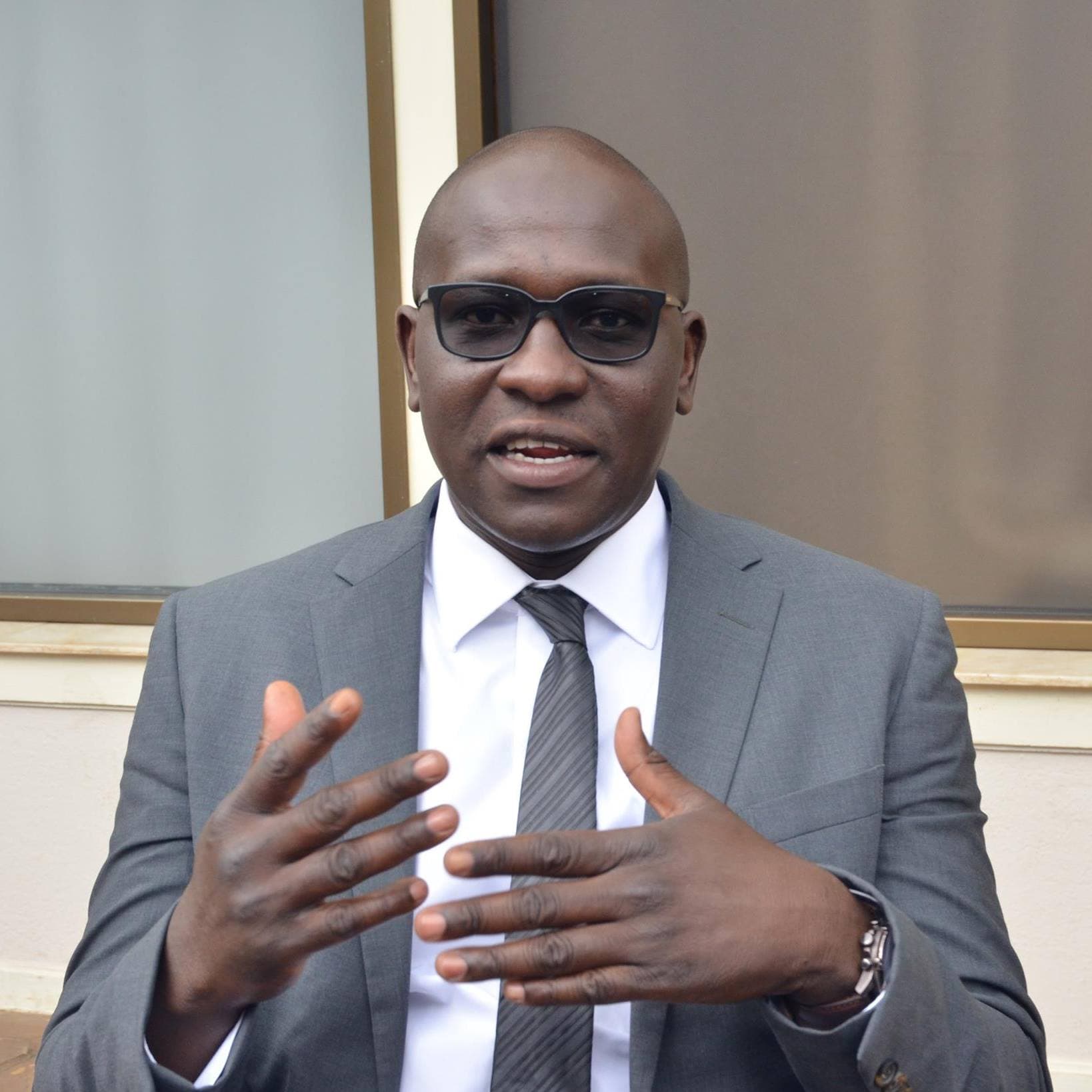 Green Congress party leader Hillary Alila rallies Kenyans to build a political and economic system that works