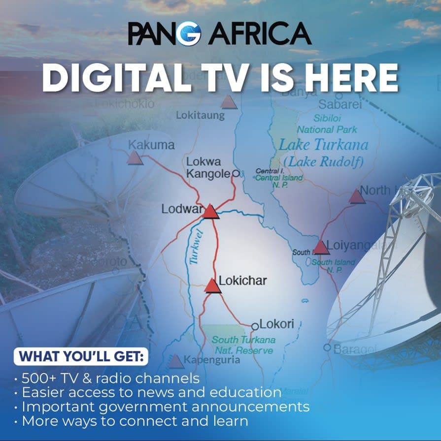 Pan African Network Group leads digital television pilot rollout in Turkana