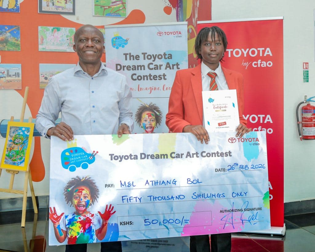 CFAO Mobility Kenya crowns winners of 19th Toyota Dream Car Art Contest
