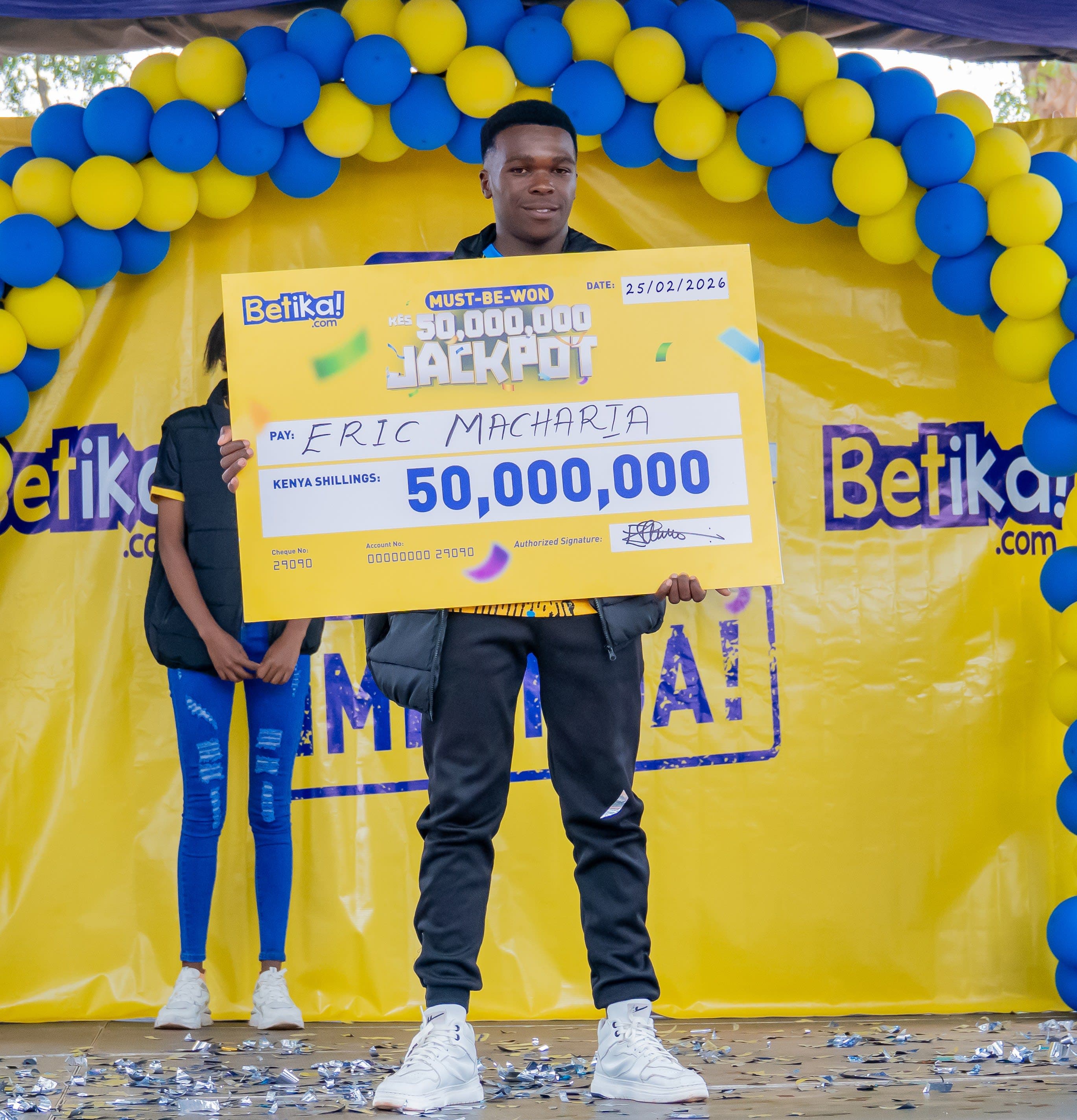 Thika’s Boda Boda Yoghurt Vendor Strikes KES 50M Jackpot Winner