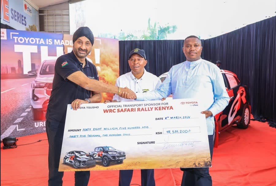 CFAO Mobility Kenya Commits KES 48.5 Million to 2026 Safari Rally and Youth Motorsport Development