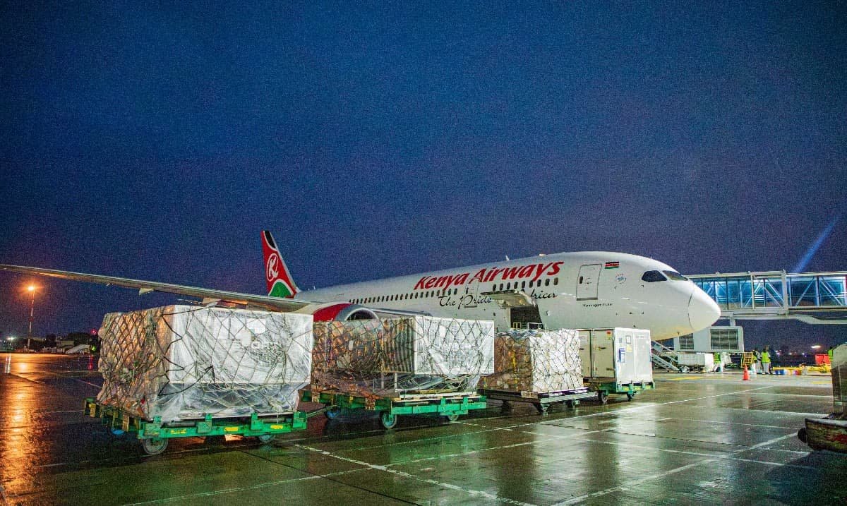 Kenya Airways Delivers WRC Safari Rally Cars